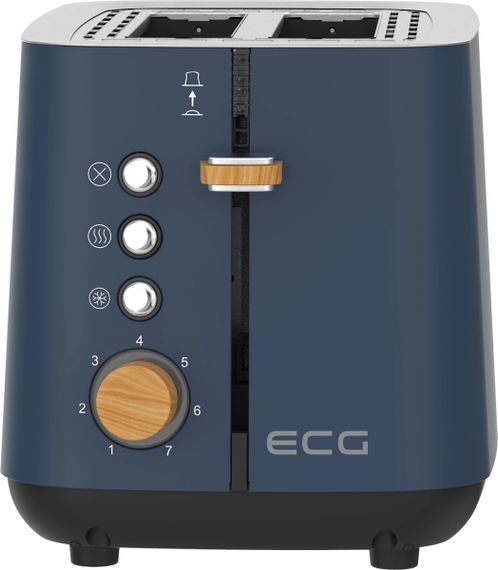 Тостер EСG ST 2768 Timber Petrol 780-925 Вт синій | Зображення 5