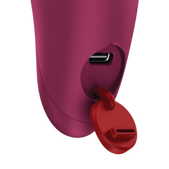 Віброкуля Fun Factory Charme Wine Red, 12 режимів, перезаряджувана | Зображення 5