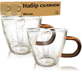 Набір склянок «Вінтаж» (4 шт. по 250 мл)