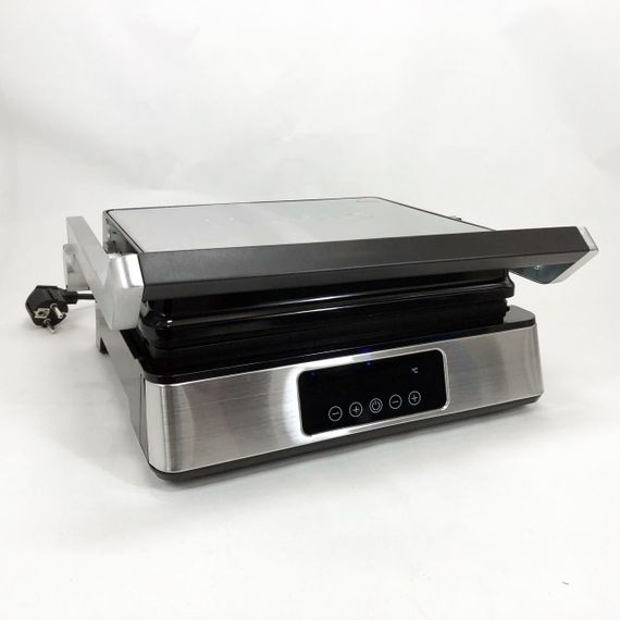 Бытовые электрические грили и барбекю, Электрогриль контактный складной прижимной QI-33 | Зображення 9