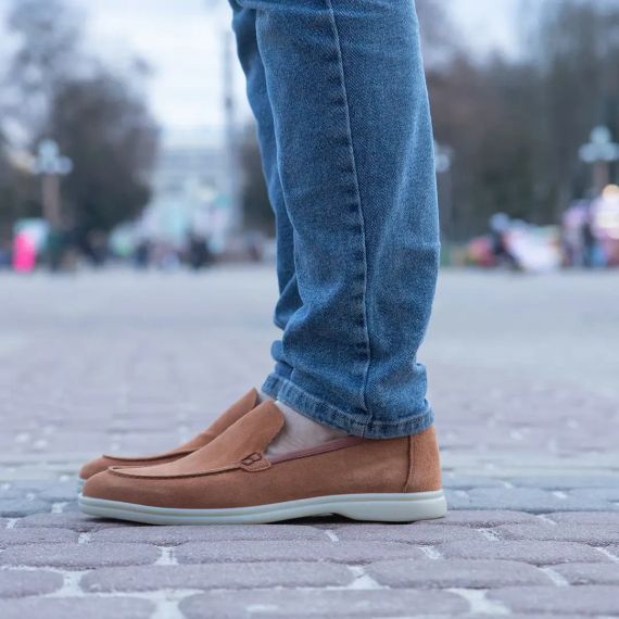 Мокасины рыжего цвета 41 размер | Зображення 6