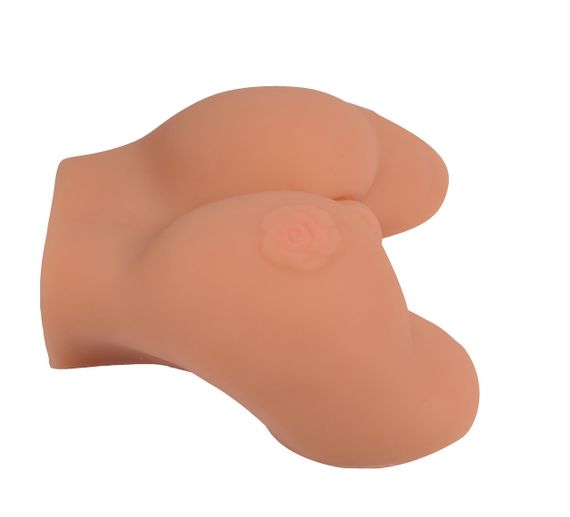 Мастурбатор реалистичный вагина и анус с вибрацией Flower Plum Sex Aura | Зображення 2