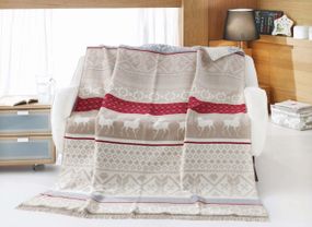 Плед Aksu 150×200 см. Bianna Bej