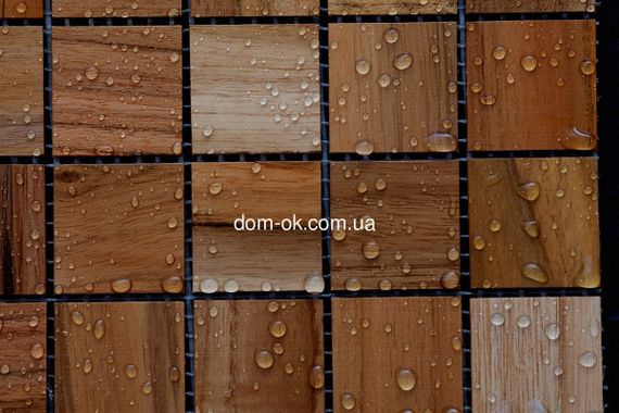 Деревянная мозаика из коллекции «Aged Wood» Doted Brown | Зображення 9