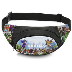 Сумка-бананка дитяча з принтом Roblox поясна сумка для хлопчика (4424)