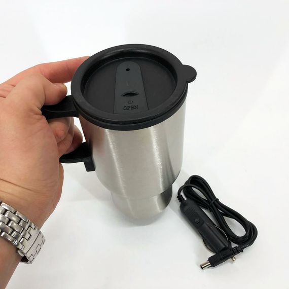 Автомобильная термокружка с подогревом CUP 2240 от прикуривателя 12V | Зображення 1