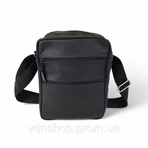 Сумка месенджер шкіряна, Практична чоловіча сумка барсетка, Сумки слінг чоловічі крос-боді PB-57 | Зображення 6