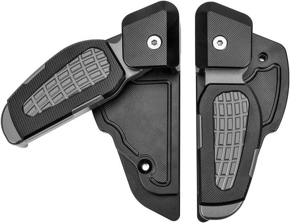 Мотоциклетні пасажирські підніжки — складні подовжувачі для ніг, універсальні задні підставки | Зображення 2