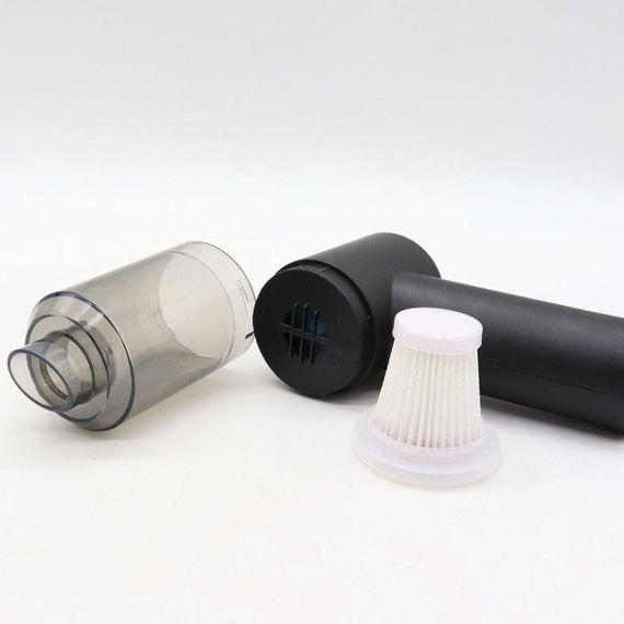 Автомобільний пилосос 2в1, 120Вт Vacuum cleaner, Чорний / Акумуляторний пилосос для машини / Бездротовий пилосос в авто | Зображення 5