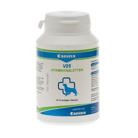 Вітаміни Canina V25 Vitamintabletten з мікроелементами та мінералами для щенят 30 табл