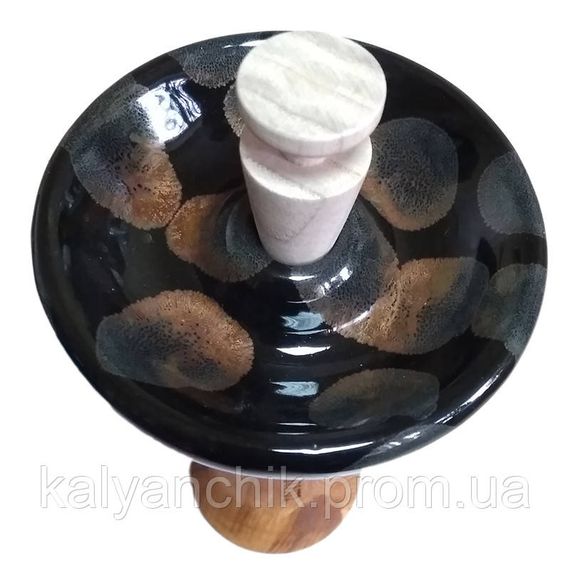 >Пробка (заглушка) для чаши кальяна фанел белая | Зображення 1