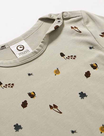 Дитячий лонгслів для хлопчика Green Cotton 80 см Світло-зелений (25111255) | Зображення 1