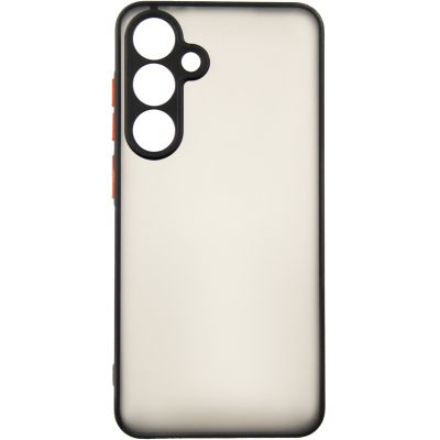 Чехол для мобильного телефона Dengos Samsung Galaxy S24 FE Matte + glass (Black) (DG-KM-117) | Зображення 1