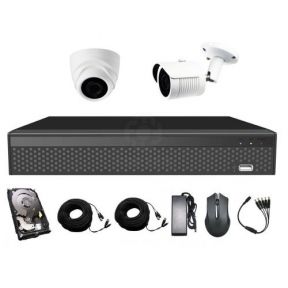 Комплект видеонаблюдения CoVi Security AHD-11WD 5MP MasterKit  HDD500