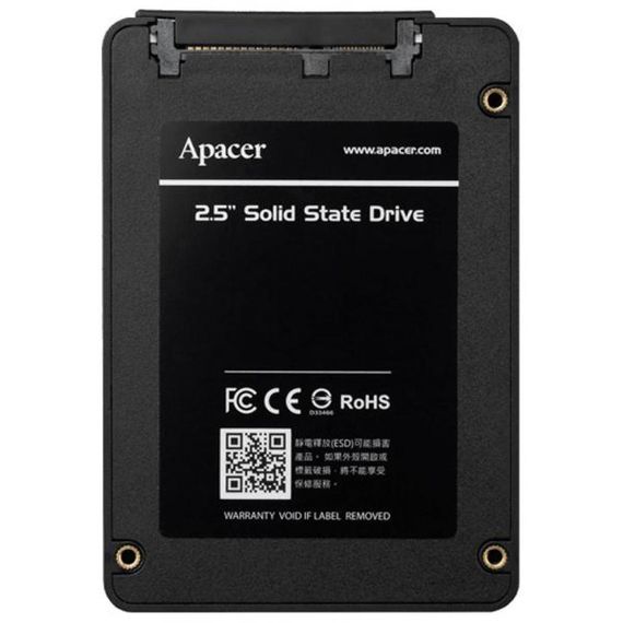 Накопичувач SSD 2.5" 480GB Apacer (AP480GAS340G-1) | Зображення 4