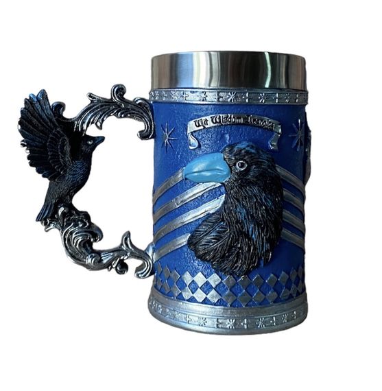 Кружка Чашка Бокал 3D  Нержавеющая Сталь Гарри Поттер Ravenclaw 500мл | Зображення 5