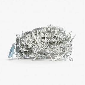 Новогодняя гирлянда штора 3х3 м 192 LED комнатная белый провод Белый ZWM33192LEDW