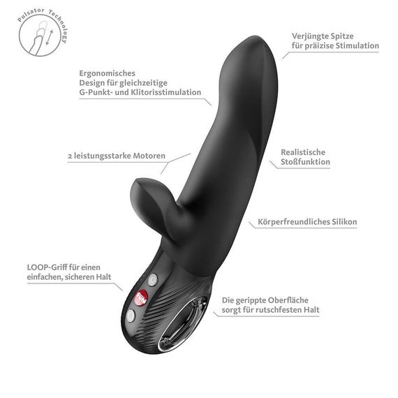 Пульсатор Fun Factory Bi Stronic Arc Black Sex Aura | Зображення 7
