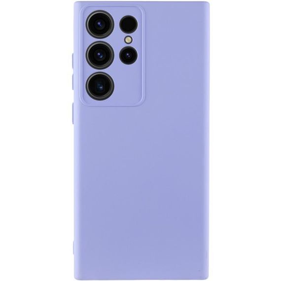 Чехол Silicone Cover Ummi Lakshmi Full Camera (AA) для Samsung Galaxy S23 Ultra Сиреневый / Dasheen