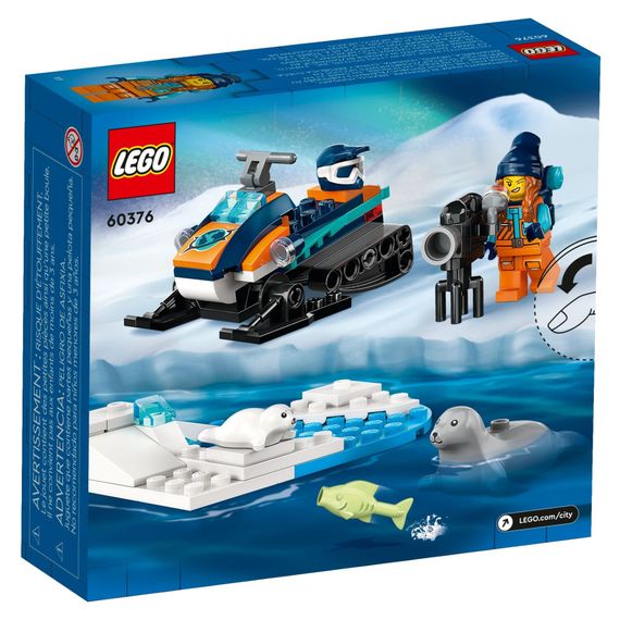 Конструктор LEGO City Арктичний дослідницький снігохід 70 деталей (60376) | Зображення 3