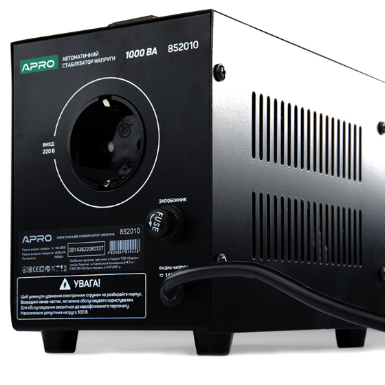 Стабілізатор напруги релейний AVR-1000 APRO | Зображення 4
