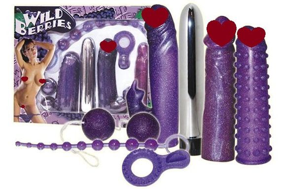 Вібронабір ДИКІ ЯГОДИ Sex Aura
