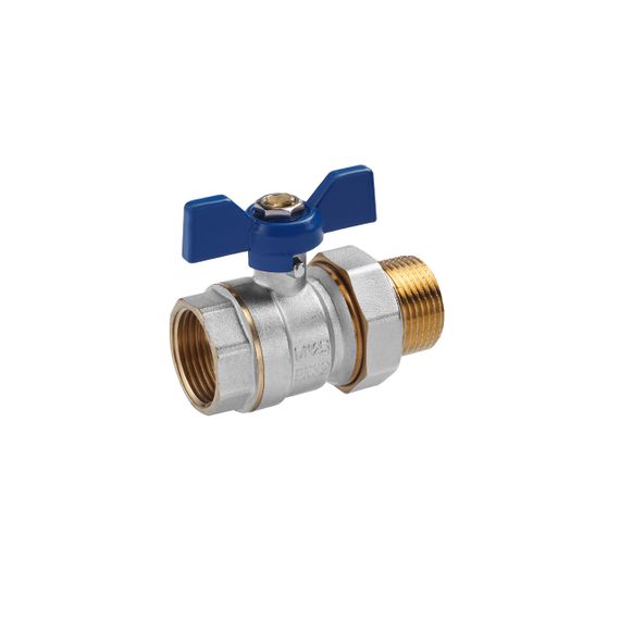 Кран-американка кульовий прямий Valves 1" PN30 | Зображення 2