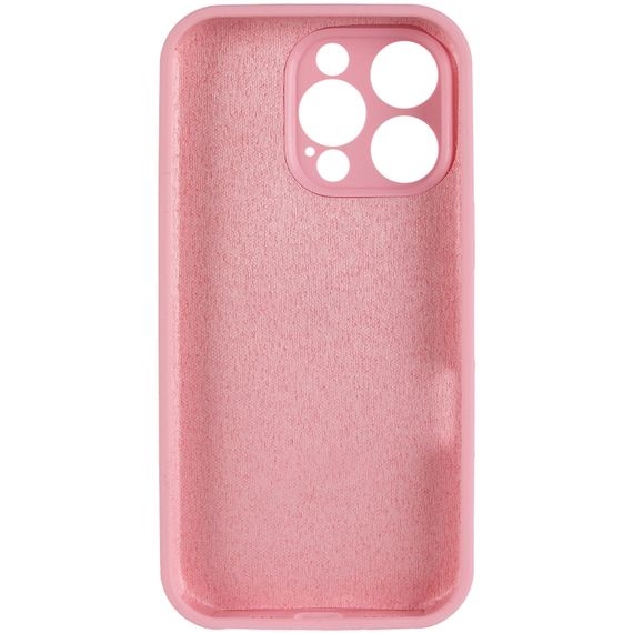 Чохол Silk Full Camera Protective (AA) NO LOGO для Apple iPhone 16 Pro (6.3") Рожевий / Light pink | Зображення 2