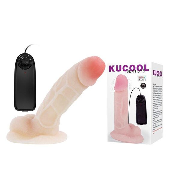 Реалістичний вібратор на присосці-KUCOOL Sextoys, BW - 008009X sexstyle | Зображення 9