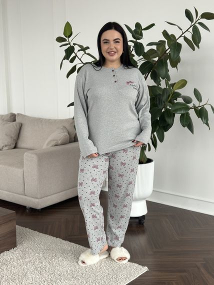 М’яка, затишна та ідеальна піжама PLUS SIZE | Зображення 3