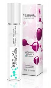 Туалетна вода з феромонами для жінок Sexual Attraction Feromony for Women, 15 ml Sex Aura