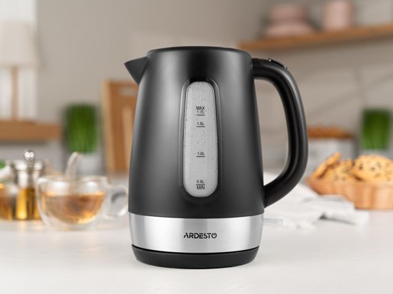 Електрочайник ARDESTO EKL-F19B 1.7л/2200Вт/strix контроль/чорний (EKL-F19B) | Зображення 5