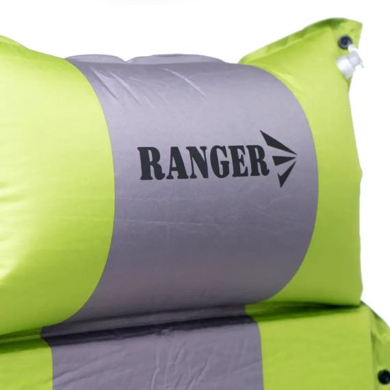 Самонадувний килимок каремат з подушкою і чохлом 190x60x3 см Ranger Tibet | Зображення 10