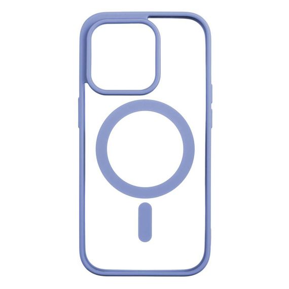 Чохол TPU Color with Magsafe для iPhone 14 Pro Колір 02, Light Синій | Зображення 5