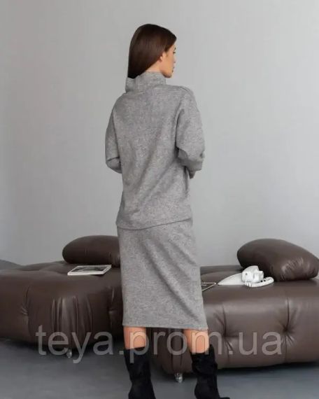 Костюм цвет серый размеры S, L, M FI_009412 | Зображення 2