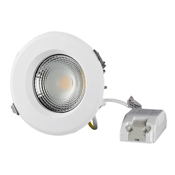 Светильник встраиваемый LED V-TAC, 10W, SKU-1272, 230V, 1200Lm, 6.4K, круглый (3800157611947) | Зображення 1