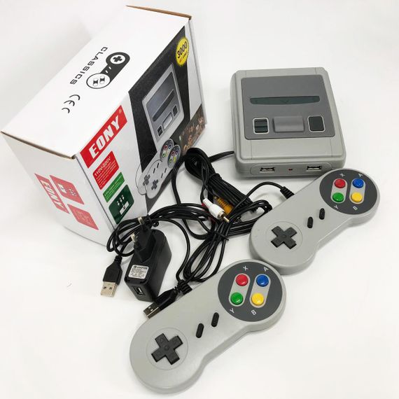 Игровая консоль для детей с джойстиками GAME Retro LH-2221, Sup игровая консоль 400 игр QS-38