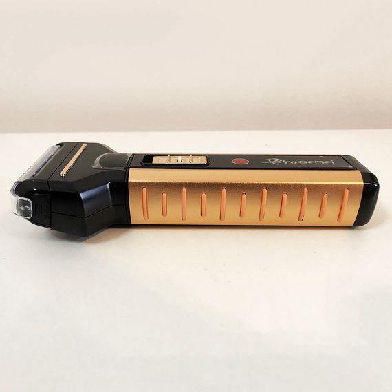 Електрична бритва Gemei GM 789, 3 насадки. OY-327 Колір коричневий | Зображення 4