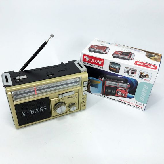 Портативний багаточастотний радіоприймач Golon, Радіоприймач am fm, Радіо на кухню VD-41 | Зображення 2