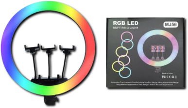 Лампа кільцева RGB XPRO MJ56 (43532-MJ56_1617) | Зображення 1
