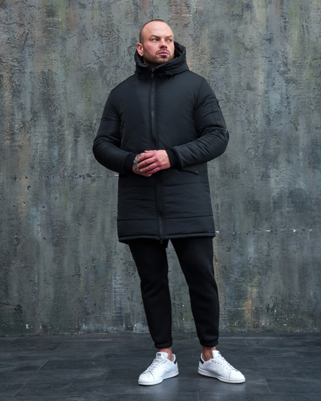 Парка ОллБлек АСОС чорний S XL | Зображення 8