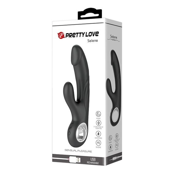 Вибратор - Pretty Love Selene Vibrator Black Sex Aura | Зображення 8