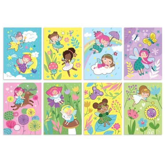 Набор водных раскрасок "Феи" 300312 с маркером для воды | Зображення 2