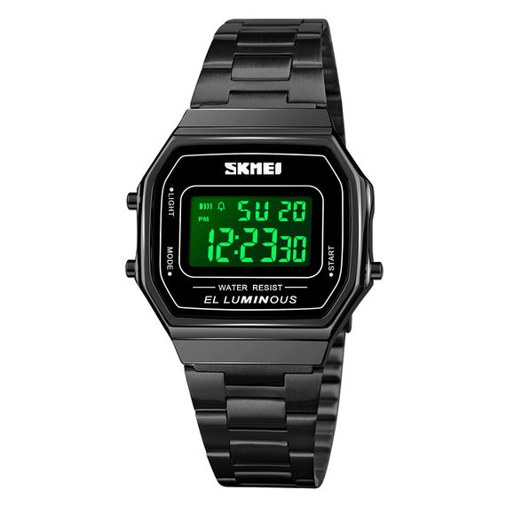 Чоловічий годинник Skmei 1647BK Black | Зображення 1