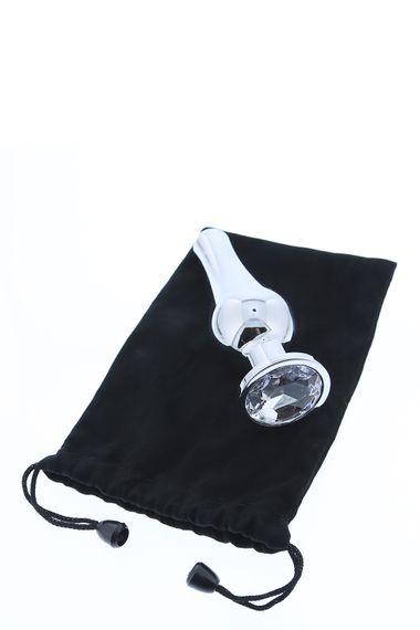 DT21874 набір анальних пробок конічної форми Dream Toys GLEAMING LOVE PLEASURE SET SILVER | Зображення 1