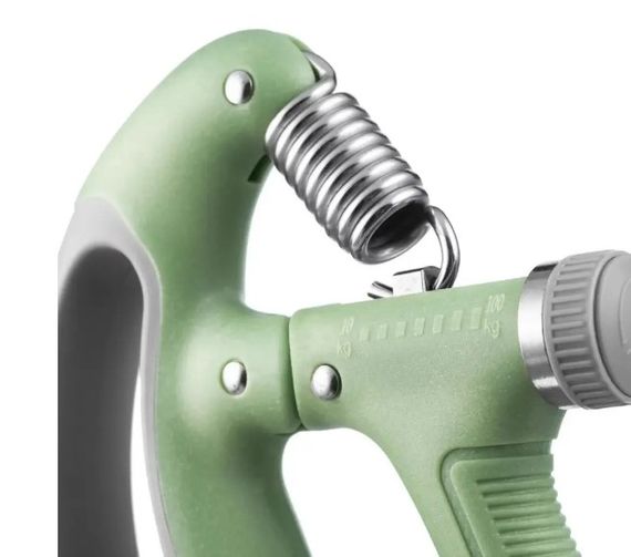 Еспандер кистьовий з лічильником PowerPlay PP-4403 з регульованим навантаженням 10-100 кг, Зелений (PP_4403_Green) | Зображення 2