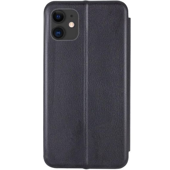 Кожаный чехол-книжка Classy для Apple iPhone 13 (6.1") Черный | Зображення 2