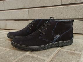 Темно сині замшеві черевики Safari 43 розмір