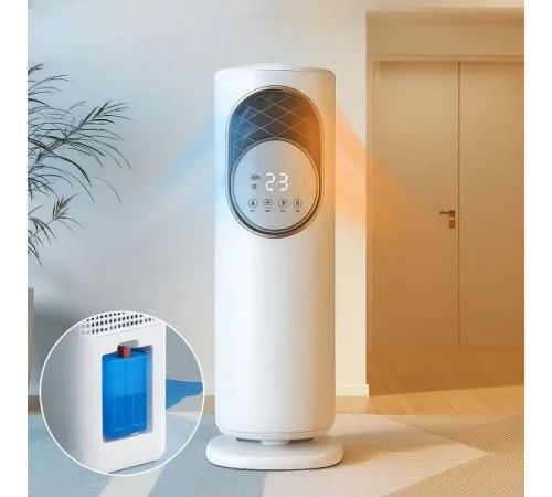 Вентилятор підлоговий побутовий DOMOTEC MS-1630 White для дому та офісу • Потужний вентилятор для кімнати, спальні та квартири | Зображення 4