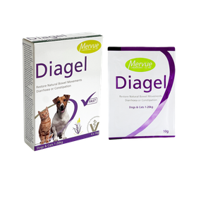 Mervue Diagel Dogs Піщева добавка Діагель для собак та котів до 20 кг 4х10 гр.